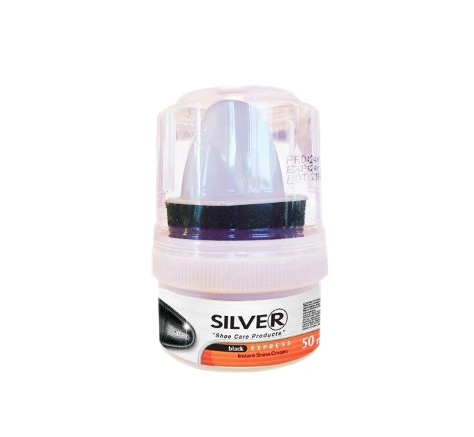 Crema Pantofi Silver 50 ml  Negru